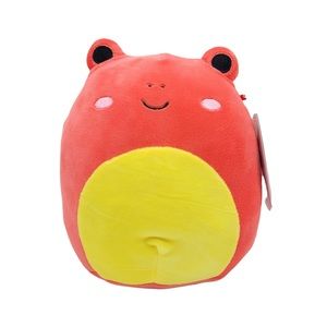 NWT Obu the Red Spotted Tree Frog Rainforest Squad Squishmallow Plush 7.5”